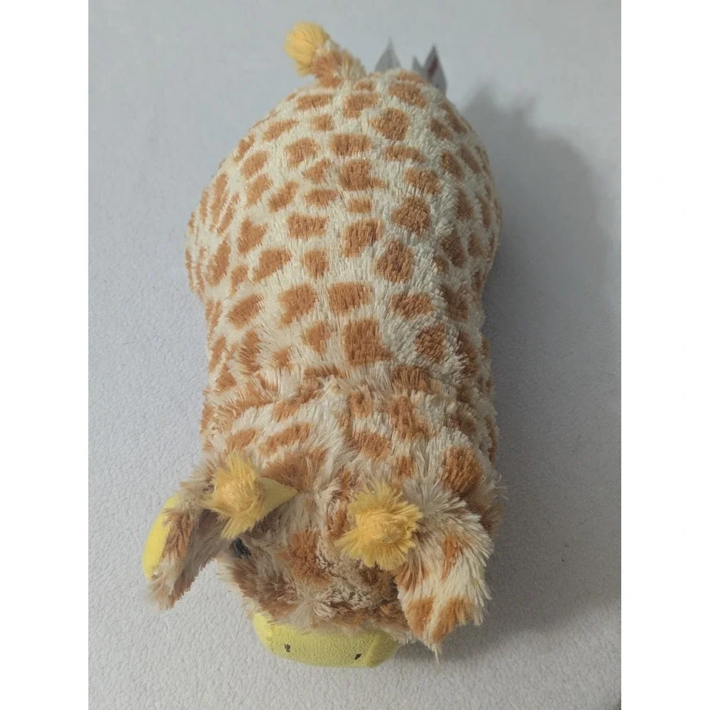 Pillow Pets Small Brown‎ Yellow Giraffe Stuffed Animal Plush Pillow 12